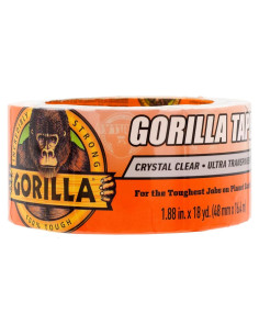 Cinta Ducto Transparente Gorilla 48 mm x 16.5 m - Resistente
