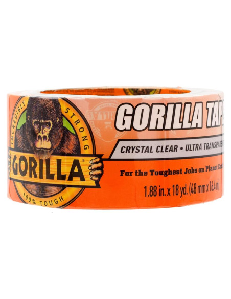 Cinta Ducto Transparente Gorilla 48 mm x 16.5 m - Resistente Cinta Ducto Transparente Gorilla 48 mm x 16.5 m - Resistente