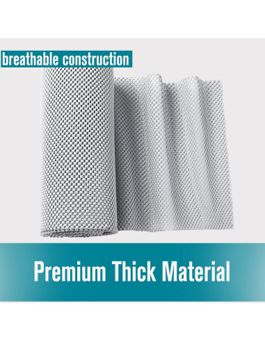 Forro Antideslizante Iwtmm 30.48 cm x 3.05 m Gris Claro