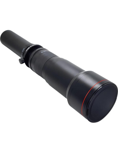 Lente Telefoto Zoom Ultimaxx 650-1300mm para Canon DSLR