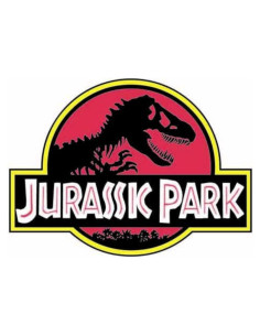 Pegatina de Vinilo Jurassic Park - Calcomanía Impermeable para Auto, Laptop y Ventanas