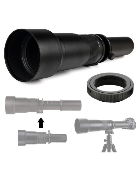 Lente Telefoto Zoom 650-1300mm f/8-16 Commander Optics Lente Telefoto Zoom 650-1300mm f/8-16 Commander Optics