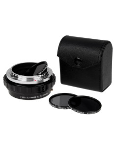 Adaptador Fotodiox DLX Stretch Contax/Yashica a Nikon Z - Macro y Filtros ND