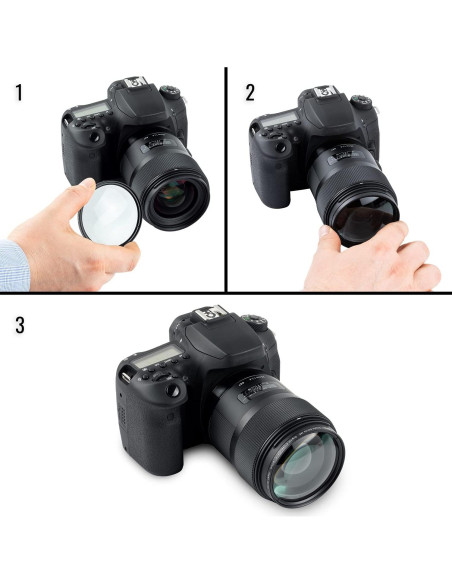 Kit de Filtros Macro Acercamiento HD Ultimaxx 5 Piezas 67mm Kit de Filtros Macro Acercamiento HD Ultimaxx 5 Piezas 67mm