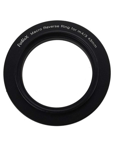 Adaptador Macro Fotodiox Reverse Ring 43mm para MFT Olympus Panasonic