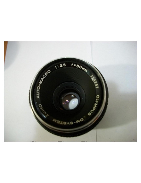 Lente Macro Olympus 50mm f/3.5 Zuiko OM-Mount Manual