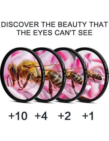 Kit de Filtros de Lente 52mm Sedremm: UV, CPL, ND Ajustable