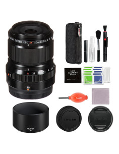 Lente Fujifilm XF 30mm f/2.8 R LM WR Macro con Accesorios