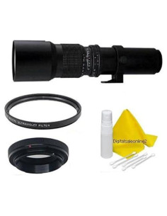 Lente Telefoto Bower 500mm para Pentax K2000 K1000 K200D