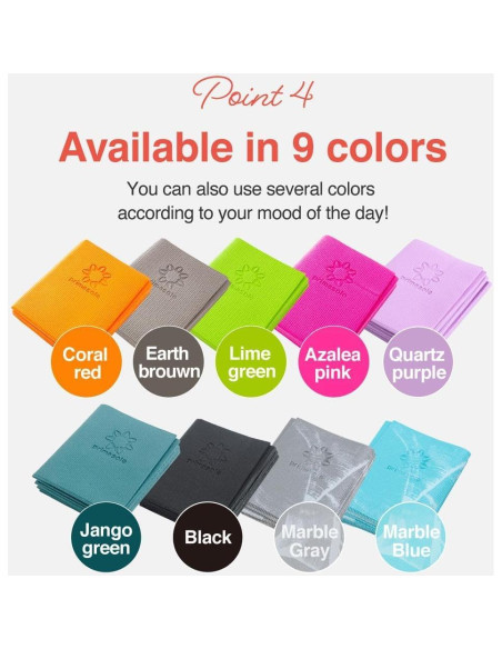 Colchoneta de Yoga Plegable Primasole 4mm 172.72x60.96cm Negra