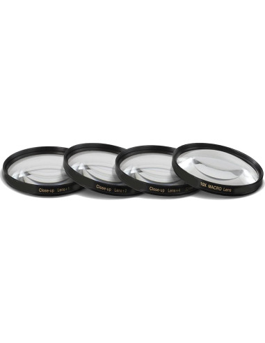 Kit de Filtros Macro y CPL 58 mm Extreme Electronics para Canon