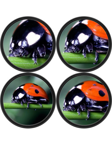 Kit de Filtros Macro y CPL 58 mm Extreme Electronics para Canon