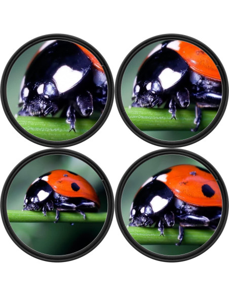 Kit de Filtros Macro y CPL 58 mm Extreme Electronics para Canon