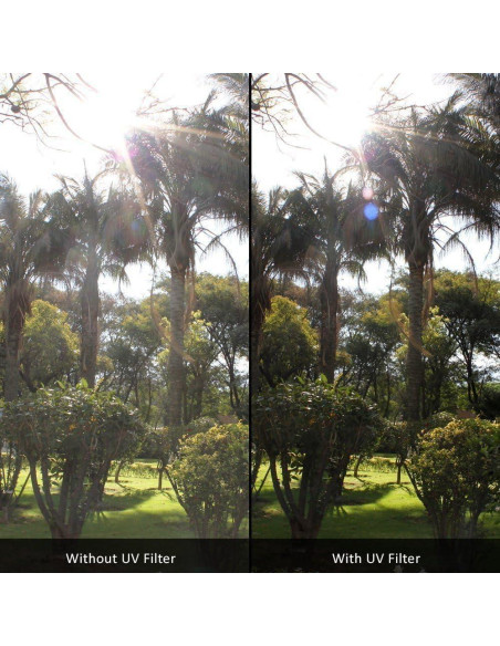 Kit de Filtros de Lente 52mm Optura HD UV CPL FLD para Zeiss