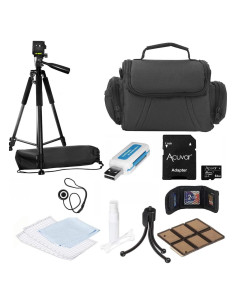 Kit de Accesorios para Cámara Acuvar 10 Piezas con Trípode 152 cm