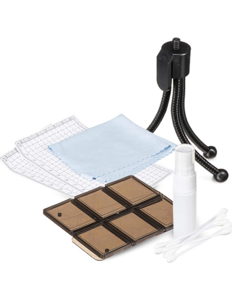 Kit de Accesorios para Cámara Acuvar 10 Piezas con Trípode 152 cm Kit de Accesorios para Cámara Acuvar 10 Piezas con Trípode 152 cm