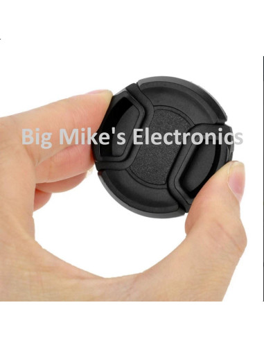 Tapa de lente Snap-On 52mm Big Mike's para Nikon AF-S DX