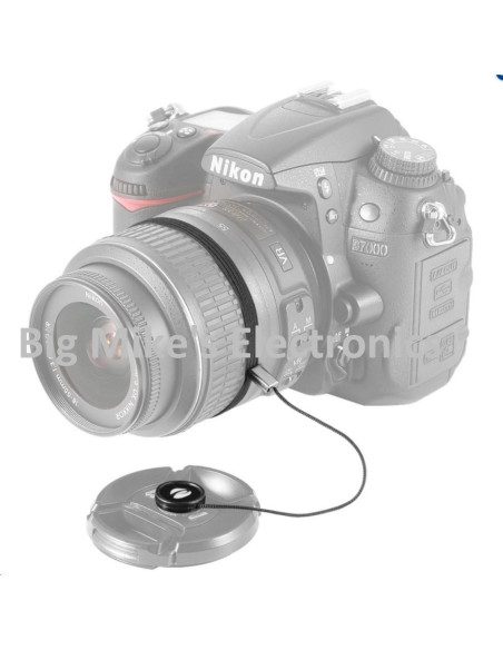 Tapa de lente Snap-On 52mm Big Mike's para Nikon AF-S DX Tapa de lente Snap-On 52mm Big Mike's para Nikon AF-S DX