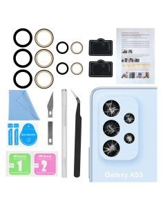 Reemplazo Cristal Lente Cámara Trasera ASDAWN para Galaxy A53