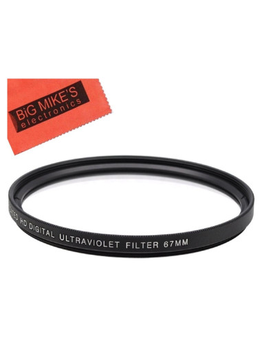 Filtro UV 67mm Big Mike's para cámara Nikon CoolPix P900 P950