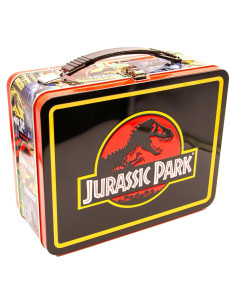 Caja de Almacenamiento de Lata AQUARIUS Jurassic Park 21.95x9.53x16.83cm