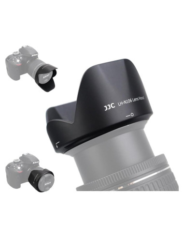 Capucha de Lente JJC Reversible para Nikon 18-55mm F3.5-5.6