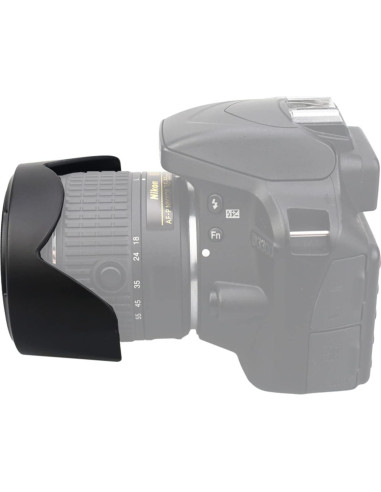 Capucha de Lente JJC Reversible para Nikon 18-55mm F3.5-5.6