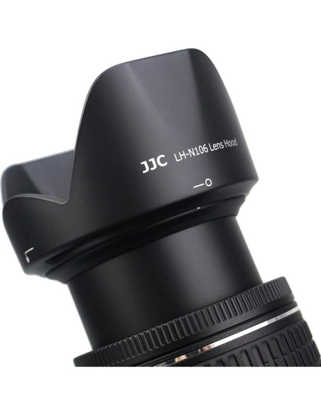 Capucha de Lente JJC Reversible para Nikon 18-55mm F3.5-5.6 Capucha de Lente JJC Reversible para Nikon 18-55mm F3.5-5.6
