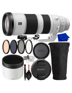 Lente Sony FE 200-600mm f/5.6-6.3 G OSS + Accesorios
