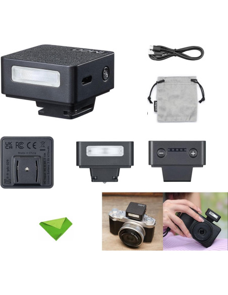 Flash Godox iM20 Mini para Cámara - Batería 470mAh USB-C Flash Godox iM20 Mini para Cámara - Batería 470mAh USB-C