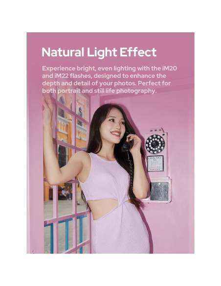 Flash Godox iM20 Mini para Cámara - Batería 470mAh USB-C Flash Godox iM20 Mini para Cámara - Batería 470mAh USB-C