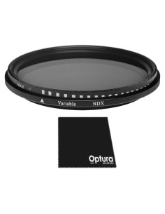 Filtro NDX Variable 105MM OPTURA HD para Fotografía