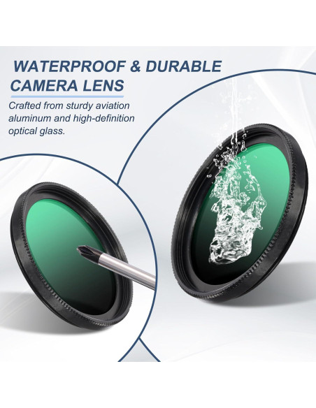 Filtro de Niebla PATIKIL 49mm Vidrio Óptico para Fotografía Filtro de Niebla PATIKIL 49mm Vidrio Óptico para Fotografía