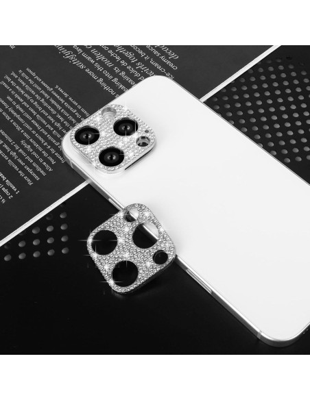 Protector de Lente de Cámara Brillante Omorro para iPhone 16 Pro Max