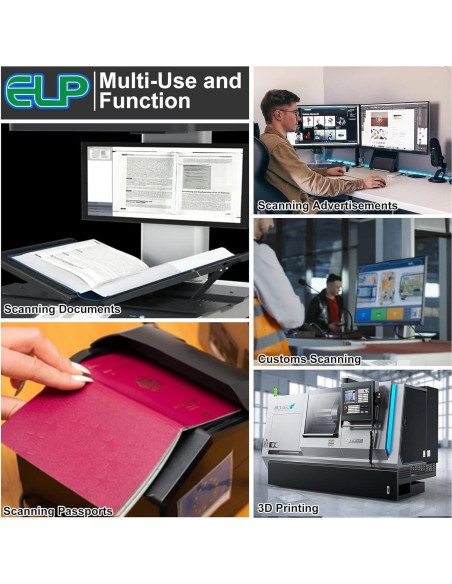 Cámara USB Autofocus ELP 16MP 4K UVC 68 Mini para PC