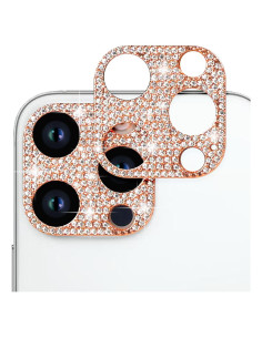 Protector de Lente de Cámara Brillante Omorro para iPhone 16 Pro