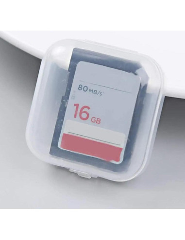 10 Cajas Plásticas Transparentes GBSTORE para Joyería 3.48 cm