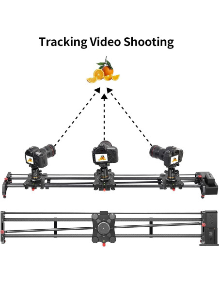Deslizador de Cámara Motorizado GVM 120cm con Control APP