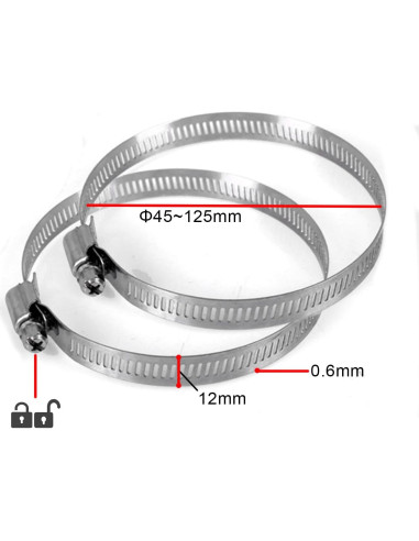 Soporte Vertical Universal WiTi BK08 para Cámara de Seguridad