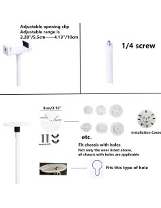 Soporte de Piso LamYHeng para Cámaras de Seguridad 80-200cm 2