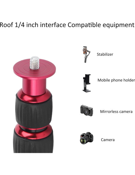 Monopod de cámara Vbestlife LR-255 de aluminio 33.5-108cm Monopod de cámara Vbestlife LR-255 de aluminio 33.5-108cm
