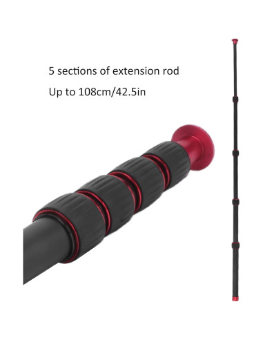 Monopod de cámara Vbestlife LR-255 de aluminio 33.5-108cm