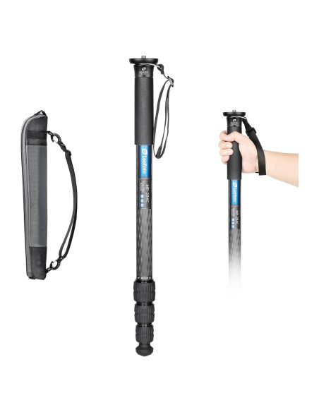 Monopie de Fibra de Carbono Leofoto MP-284C 165 cm 4 Secciones Monopie de Fibra de Carbono Leofoto MP-284C 165 cm 4 Secciones