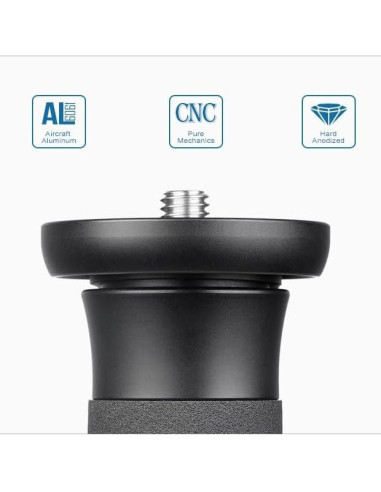 Monopie de Fibra de Carbono Leofoto MP-284C 165 cm 4 Secciones