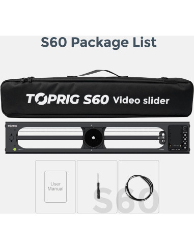 Deslizador de Cámara Motorizado Accsoon Toprig S60 1.5kg