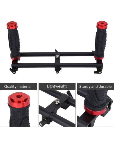 Estabilizador de Cámara de Mano Doble Mango Oumij1 30.5cm