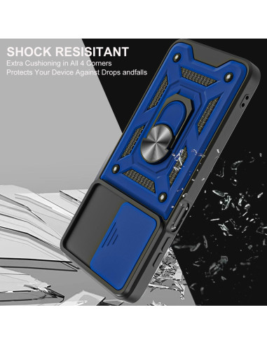 Funda AKINIK para Moto G Stylus 4G 2023 con Soporte y 2 Protectores