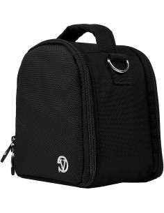 Bolsa de Cámara VanGoddy Laurel Negra Compacta 16.5x19.1cm 2