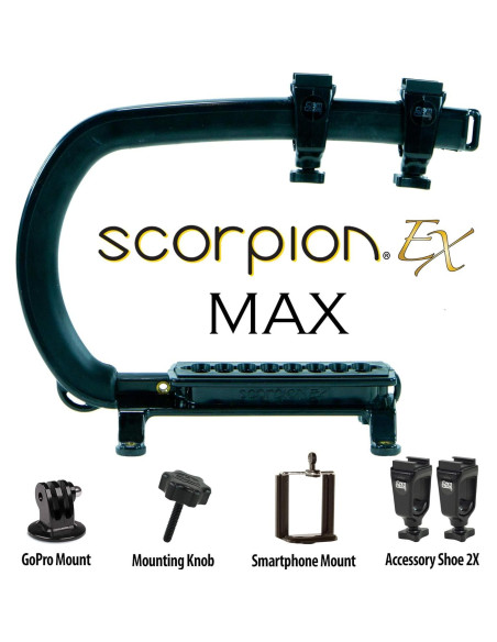 Estabilizador de Cámara Scorpion EX MAX - Pro Steadycam para DSLR y Smartphones Estabilizador de Cámara Scorpion EX MAX - Pro Steadycam para DSLR y Smartphones