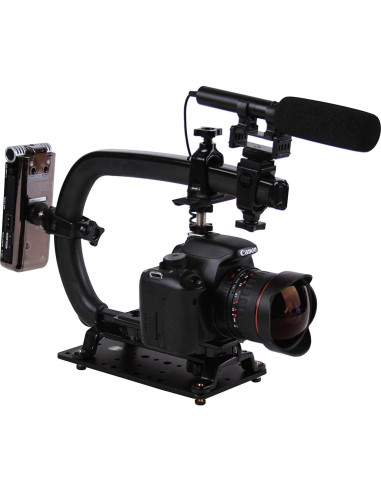 Estabilizador de Cámara Scorpion EX MAX - Pro Steadycam para DSLR y Smartphones